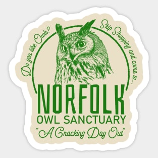 Norfolk Owl Sanctuary Sticker